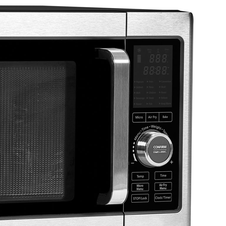 PowerXL 28L Combination Microwave Air Fryer Oven - Black