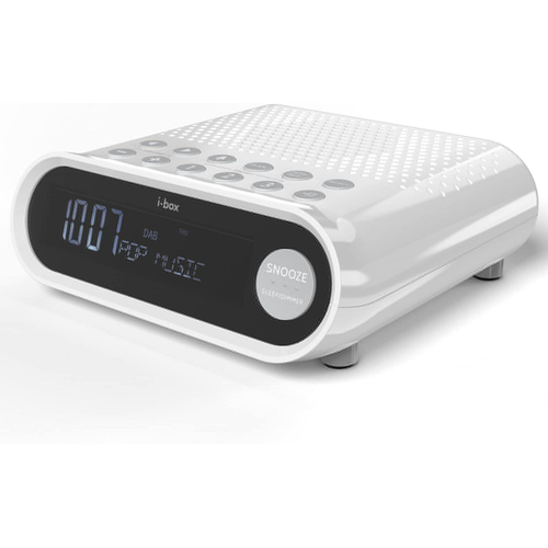 i-box Sunrise Bedside Alarm Clock with Wake-Up Light & Bluetooth Speaker